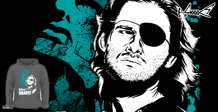 Snake Plissken Hoodies - Designed by: MeFO