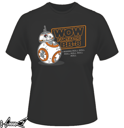 vendita magliette - WOW Fantastic BB8