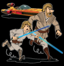 magliette t-sharks.com - ADVENTURE ON TATOOINE 