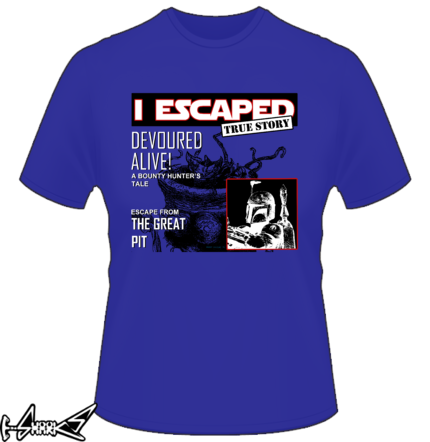vendita magliette - I escaped