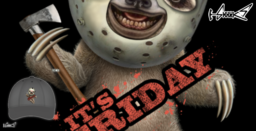 IT IS FRIDAY SLOTH Kids Products - Designed by: ADAM LAWLESS