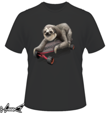 t-shirt SLOTH ON SKATEBOARD online