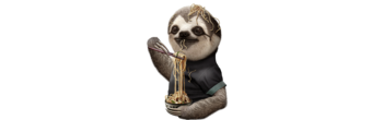 SLOTH  EAT NOODLE