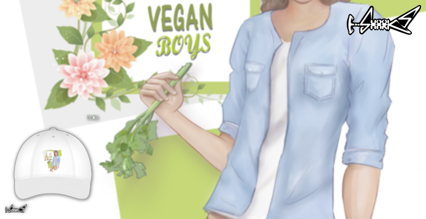 I Love Vegan Boys Kids Products - Designed by: Karin Kop