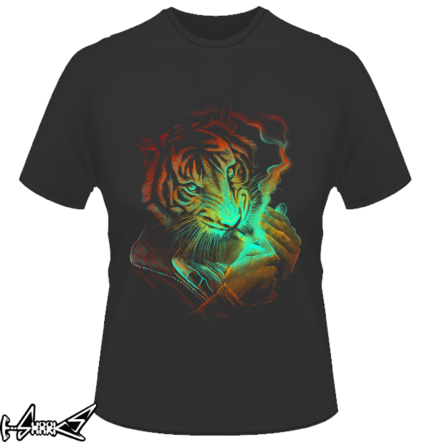 vendita magliette - Tiger Light
