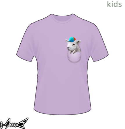 vendita magliette - POCKET LAMB WITH HAT