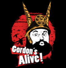 magliette t-sharks.com - Gordon's ALIVE!
