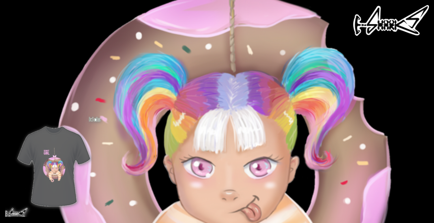 Donut Girl Kids Products - Designed by: Karin Kop