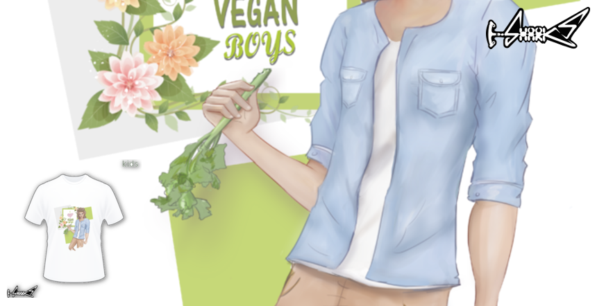 I Love Vegan Boys Kids Products - Designed by: Karin Kop