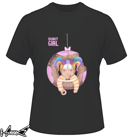 vendita magliette - #Donut #Girl