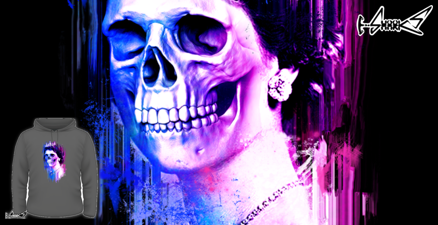 Queen of Skulls Hoodies - Designed by: Lou Patrick Mackay