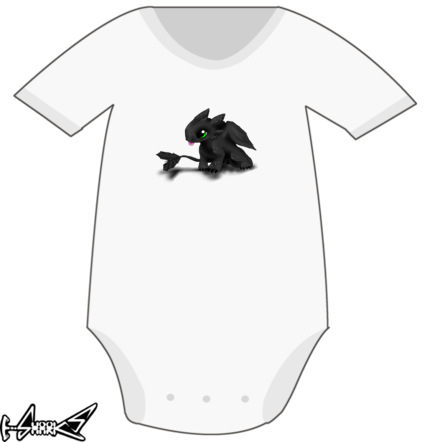 vendita magliette - Baby Toothless The Dragon