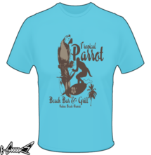 new t-shirt Tropical Parrot