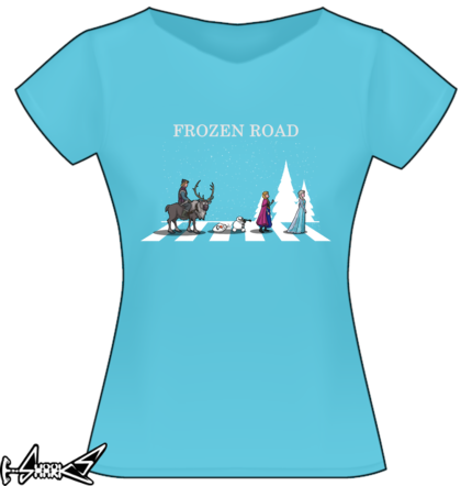 vendita magliette - #Frozen #Road
