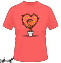 t-shirt #Groot Loves You online