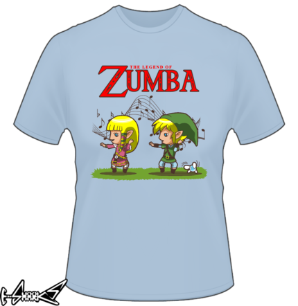 vendita magliette -  the legend of #zumba