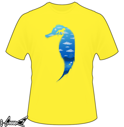 vendita magliette - #Seahorse