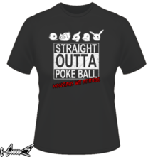 new t-shirt Straight Outta Poke balls