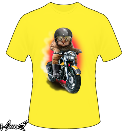 vendita magliette - Cat Rider