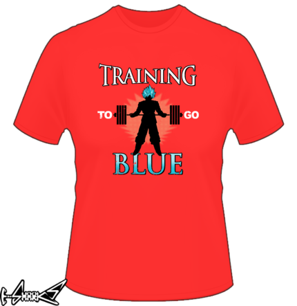 vendita magliette - Training hard to go blue