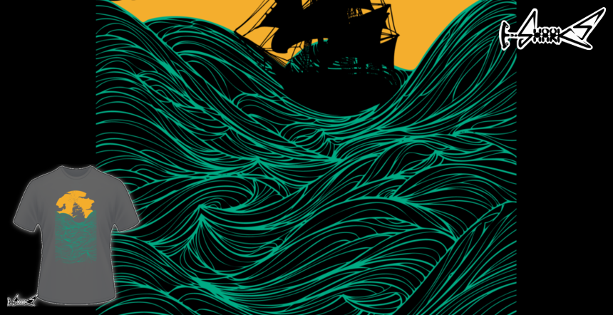 High seas T-shirts - Designed by: Sebastian Govino