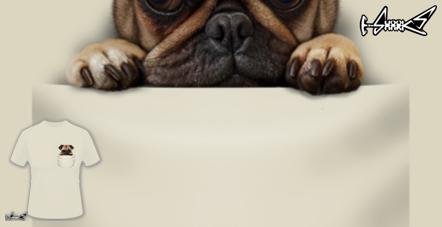 Magliette DOG IN YOUR POCKET - Disegnato da : ADAM LAWLESS