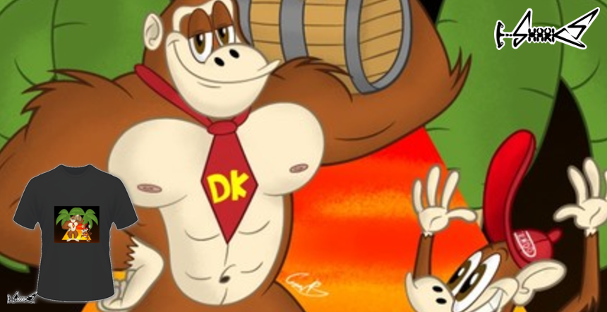 Donkey Kong T-shirts - Designed by: Cesar Rolando
