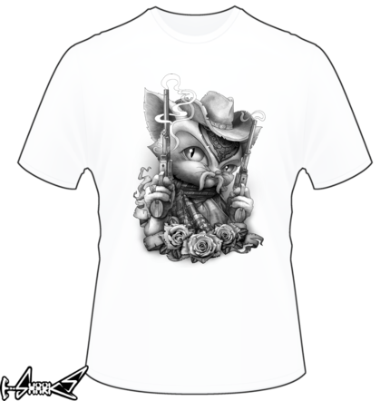 vendita magliette - Cowboy Cat