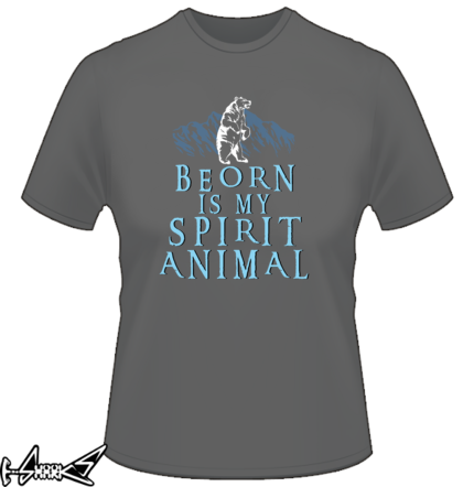 vendita magliette - Beorn is my spirit animal