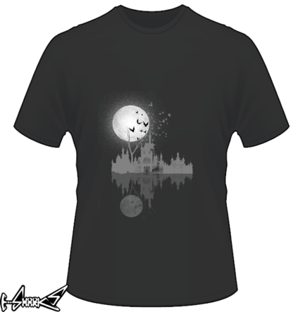 vendita magliette - #Castle #under #moon