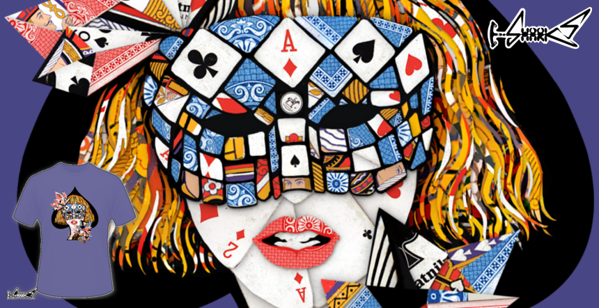 Magliette poker face - Disegnato da : buko