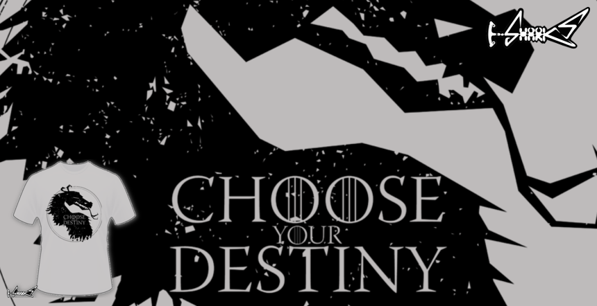 Choose Destiny T-shirts - Designed by: SubZeroShirt