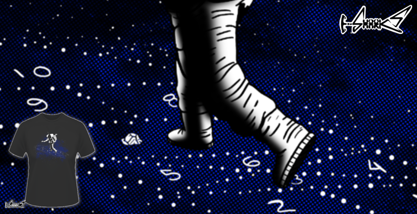 Magliette Hopscotch in Space - Disegnato da : Boggs Nicolas