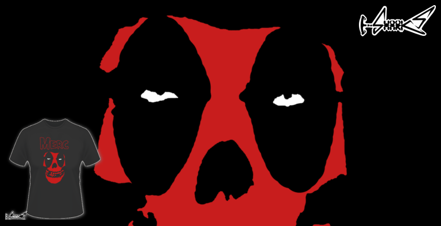 Magliette Deadpool Misfits parody - Disegnato da : Boggs Nicolas