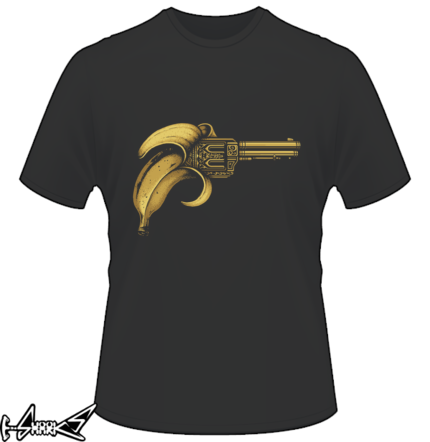 vendita magliette - #banana #gun