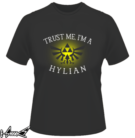 vendita magliette - trust me I'm a Hylian