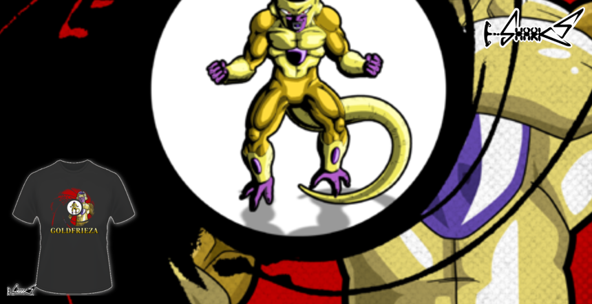 Magliette Goldfrieza - Disegnato da : Boggs Nicolas