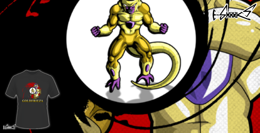 Goldfrieza T-shirts - Designed by: Boggs Nicolas