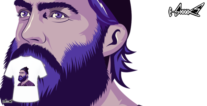 Magliette Chet Bearded - Disegnato da : Pablo Sikosia