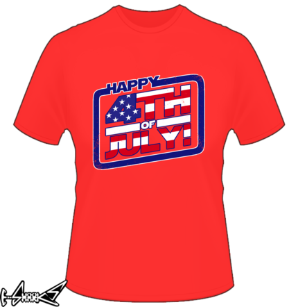 vendita magliette - Happy 4th of July