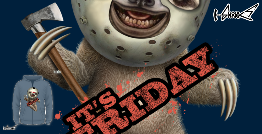 IT IS FRIDAY SLOTH Kids Products - Designed by: ADAM LAWLESS