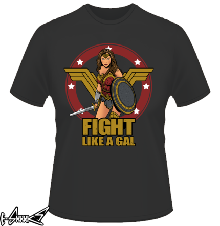 vendita magliette - Fight like a Gal