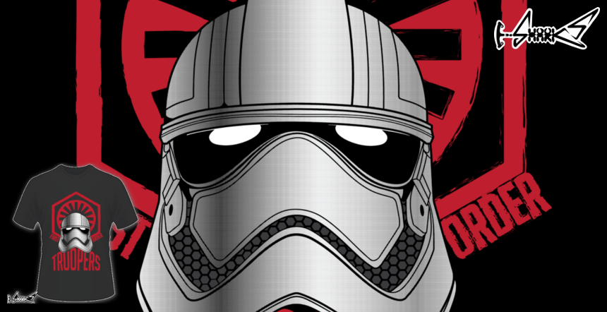 Magliette First Order Troopers - Disegnato da : Chesterika