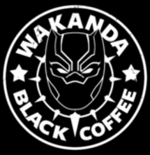 magliette t-sharks.com - Wakanda Black Coffee