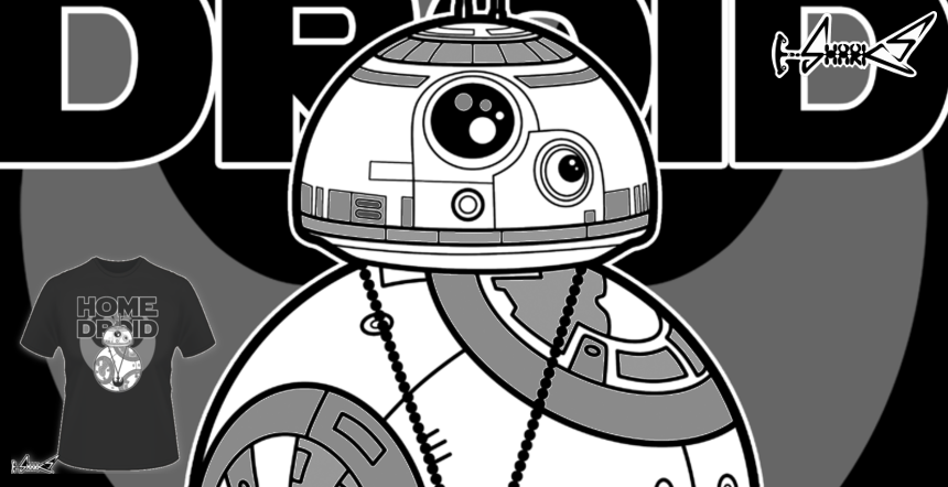 Home Droid T-shirts - Designed by: Boggs Nicolas