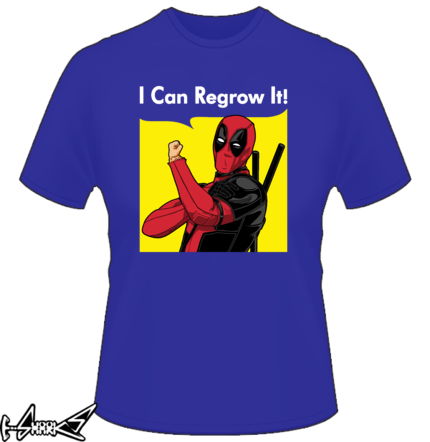 vendita magliette - I can Regrow it!