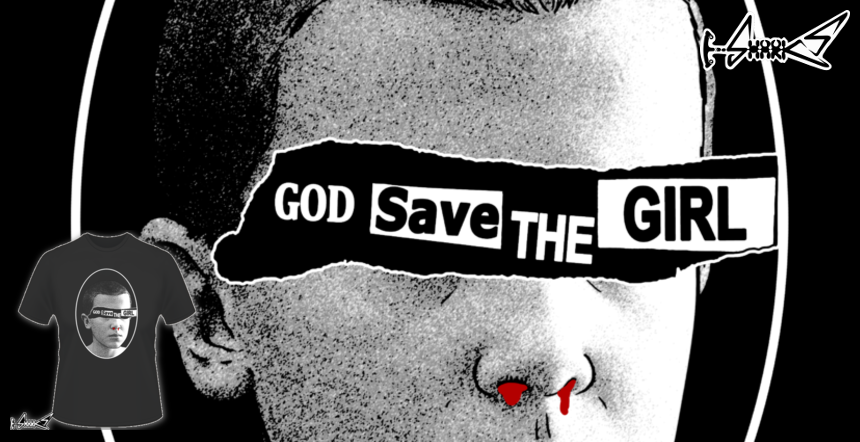 Magliette God save the Girl - Disegnato da : Boggs Nicolas