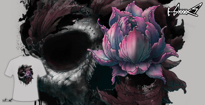 Magliette Death Blooms - Disegnato da : Anthony Aves