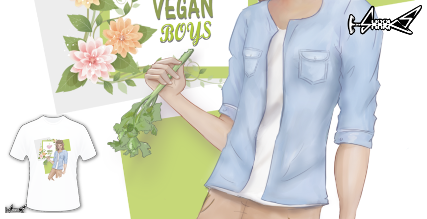 I Love Vegan Boys T-shirts - Designed by: Karin Kop