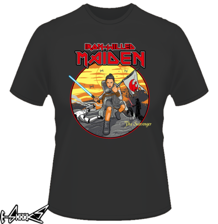 vendita magliette - Iron-willed maiden